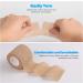 Buy 16 Pack Self Adherent Bandage Wrap 1 x 5 Yards - Breathable Cohesive Athletic Tape for Sprains & Swelling - Elastic First Aid Rolls in Beige - Buy Online on GoSupps.com