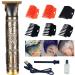 MIYUTU Hair Clippers for Men, Cordless Beard Trimmer Shaver Rechargeable T Blade Hair Trimmer Approaching Zero Grapped Hair Cutting Grooming Kit Mutil