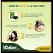 iColor Organic Hair Dye Shampoo - 10 Sachets (Black 25ml) | Permanent Easy DIY Hair Color in 5-15 Minutes - Buy Online on GoSupps.com