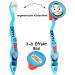 Ergonomic Travel Toothbrush Set for Kids - High-Quality Bristles & Protective Cap - Ideal for Young Travelers - Buy Online on GoSupps.com