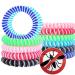 Yolev 12Pack Mosquito Insect Repellent Bracelet Insect Repellent Mosquito Bands Double Color Natural and Waterproof Mosquito Control Bracelets for Adults and Kids 12 Count (Pack of 1)