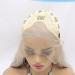 Xiweiya Long Hair Silver Platinum Blonde Lace Front Wig Synthetic Ash Blonde Lace Front Wig for Natural Look - Buy Online on GoSupps.com