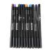 Italia Delux Ultra Fine Eyeliners (Set of 12 Colors)