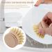 Yantan Washing Up Brush Dish Brush 6 Pcs Replacement Brush Heads Wooden Cleaning Dish Brush Refillable Kitchen Beech - Buy Online on GoSupps.com
