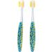 Ooak Kids Toothbrush 2 Pack - Tapered V++Max Soft Bristles - Happy Monsters Blue - 2 Count - Buy Online on GoSupps.com