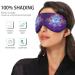 Haskirky Light Blocking Eye Mask - Adjustable Adult Travel Mask for Business Trips, Yoga, Meditation - Comfortable for Deep Sleep and Office Use - Buy Online on GoSupps.com