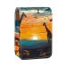 Travel Lipstick Organizer Case Lipstick Case Portable Makeup Bag With Mirror Africa Sunset Giraffes K520q2gknf
