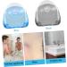 Minkissy 6-Piece Suction Cup Shower Wall Shaver Holder Set | Razor Hanging Hooks & Holders for Easy Storage - Buy Online on GoSupps.com