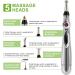 MQUPIN Electronic Acupuncture Pen - Pain Relief Therapy Device with 5 Massage Heads | Meridian Energy Massage Pin - Buy Online on GoSupps.com