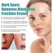 Cr me claircissante pour les taches de rousseur cr me anti-taches la niacinamide cr me blanchissante pour la peau avec vitamine C contre les taches sombres cr me claircissante pour un teint - Buy Online on GoSupps.com