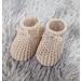 Royal Icon Baby Booties 0-3 Months - Cozy and Secure Infant Slippers - Unisex Newborn Baby Boots - Coffee Brown - Buy Online on GoSupps.com