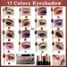 Brown Eyeshadow Stick Cream Shimmer Glitter Palette - Hypoallergenic Waterproof Long Lasting Eye Shadow Highlighter Stick - Buy Online on GoSupps.com