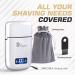 Fagaci 5-Speed Double Foil Shaver for Men | Professional Electric Razor for Irritation-Free Close Shaving | Ideal Neck Barber Shaver - Silver - Buy Online on GoSupps.com