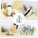 Zerodeko Sauce Pot Oil Bottles for Cooking Stainless Steel Oil Stainless Steel Pitcher with Lid Practical Seasoning Bottle Salad Oil Dispenser Kitchen Supplies Metal Household 14.5X12X8.5CM Silver - Buy Online on GoSupps.com