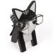 Mijoma glasses from wood in a trendy animal shape 15 x 10 cm fastener -placed ideal for at home and travel decorative storage for all types of glasses (cat)