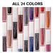 WAQIA 24Pcs Matte Liquid Lipstick Set - Waterproof & Long-Lasting Lip Gloss Kit - Buy Online on GoSupps.com