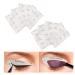 64 Pcs Cat Eyeliner Eyeshadow Stencil Stickers Eyeliner Stencils Stickers Eyeliner Stencil Cards Eyeliner Template Sticker for Smokey Eyes or Winged Eyeliner Quick Cat Eye Makeup Tool for Beginners
