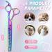 DRGSKL Chunker Scissors for Dogs - Professional Thin Blender Scissors for Medium & Large Pets - Japanese Stainless Steel 440C - Rainbow Finish - Buy Online on GoSupps.com