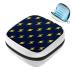 GIAPB Sanitary Napkin Storage Bag Period Bag Tampon Bag Makeup Bag Pad Pouch Yellow Seamless Pattern Picture Color4078