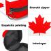 Canada Flag Sanitary Napkin Storage Bag - Portable Feminine Product Pouch for Girls & Women - Buy Online on GoSupps.com