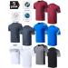 5 Pack Men's Active Quick Dry Crew Neck T-Shirts - Bulk Edition 2, Large | Workout Short Sleeve Tee Tops for Athletic Running & Gym - Buy Online on GoSupps.com