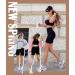 Fuelmefoot Women's High Waist Cycling Pants - Summer Yoga Shorts & Fitness Leggings - Black - Size L-XL - Buy Online on GoSupps.com
