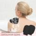 2-Piece Black Peeling Gloves for Men & Women | Deep Clean Body Scrub Gloves for Home Spa | Remove Dead Skin & Dirt - Buy Online on GoSupps.com