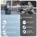 Height Increase Cushion DynWalker Shoe Inserts - Men's Gel Lifts, Anti-Slip Insoles for Standing All Day - Blue (Men 8.5-9.5/Women 10.5-11.5) - Buy Online on GoSupps.com
