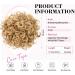 REECHO Messy Bun Hair Piece - Medium Golden Blonde Wavy Updo Hairpiece for Women - Buy Online on GoSupps.com
