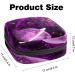 Menstruation Pad Bag with Zipper | Stylish Women's Napkin & Tampon Collection Bag | Space Planet Galaxy Design - Buy Online on GoSupps.com