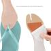 Buy 2 Pairs PU Leather Flip Flop Insoles - Soft Shockproof Cushions for Flat Sandals & High Heels - Metatarsal Foot Pads (Large) - International Shipping Available - Buy Online on GoSupps.com