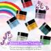 Aokitec 14Pcs Dip Powder Nail Kit - Rainbow Unicorn Collection for French Nails Art | Acrylic Dipping Powder Set with Base Top Coat and Activator - DIY Salon Quality - Buy Online on GoSupps.com