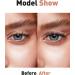 Onlyall Cluster Lashes DIY Eyelash Extensions - Natural Look Individual Lashes for False Lash Extension - H-48 (11MM) - Buy Online on GoSupps.com