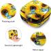 GIAPB Period Bag Sanitary Napkin Storage Pouch - Sunflower and Butterfly Design | Travel Makeup Bag - Color 2466 - Buy Online on GoSupps.com