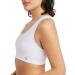 Champion Women's Infinity Racerback Sports Bra - Moisture-Wicking, Large, White - Buy Online on GoSupps.com