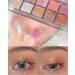 Go Ho 10 Color Glitter Eyeshadow Palette - High Pigmented Korean Makeup for Stunning Diamond Eyes - Waterproof Galaxy Sky Sparkle Shades - Buy Online on GoSupps.com