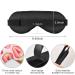Haskirky Light Blocking Eye Mask for Men and Women - Breathable & Adjustable Travel, Yoga, Meditation, Office - Red Strawberry - Buy Online on GoSupps.com