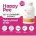 ZENZSUAL Happy Pee | Urinary Tract Support with Organic Cranberry & D-Mannose | UTI Pain Relief for Women - 120 Capsules - Buy Online on GoSupps.com
