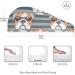 Bulldog Striped Hair Towel 2 Pack - Super Absorbent Quick Dry Turbans for Women & Girls | International Shipping - Buy Online on GoSupps.com