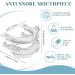 2 Piece Anti-Snoring Mouthpiece & Teeth Grinding Bite Track - Sleep Better with Snoring Stopper & Mouth Protection - Buy Online on GoSupps.com