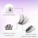 Cluster Lashes DIY Extensions 72 Clusters | 10-16mm Length | Soft Natural False Eyelashes | Reusable | Wide Stem | Makeup at Home - OP22 - Buy Online on GoSupps.com