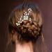 Rumyve5 Elegant Pearl Hairpin Wedding Hairpin Stylish Vintage Elegant Pearl Hair Accessories for Ladies U-shaped Crystal Flower Hairpin Hair Accessories for Women Girl Brides Bridesmaids - Buy Online on GoSupps.com