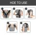 Posture Corrector for Men and Women Back Straightener Posture Corrector Comfortable Upper Back Brace Shoulder Support For Men And Women Back Posture Corrector To Improve Posture for Neck Shoulder - Buy Online on GoSupps.com