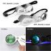 Wanapure Metal Jewelry Loop Magnifier with LED Light - 10x & 40x Pocket Illuminated Magnifying Glass for Gems, Rocks - Includes Drawstring Bag and Adjustable Lanyard - Buy Online on GoSupps.com
