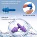 24 Pairs Waterproof Silicone Ear Plugs for Adults & Kids - Noise Reduction & Reusable Earplugs for Sleeping, Swimming, Concerts - Assorted Vivid Colors - Buy Online on GoSupps.com