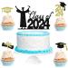 Cupcake Toppers Graduation Cake Topper 10PCS Paper College Graduation Decorations Class of 2024 Cupcake Picks Reusable 2024 Graduation Party Decorations for Photo Prop Style 1 - Buy Online on GoSupps.com