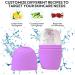 LATME Ice Cube Roller for Face & Eyes - Reusable Silicone Ice Mold for Puffiness Relief Migraine Pain & Women's Gifts - Buy Online on GoSupps.com