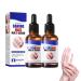 Lot de 2 s rums de soin des ongles - S rum de construction intensif - Pour hommes et femmes - Hydrate les cuticules s ches - S rum nourrissant pour ongles cass s et d color s