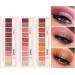3Pcs Eye Shadow Glazed Eyeshadow Plate 10 Colors Eye Shadow Plate Makeup PalettesMakeup - Buy Online on GoSupps.com