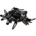 Beayuer 50 Pack Snap Hair Clips 2 Inch Metal Hair Accessories Barrettes for Girls Women Hair Styling (50 Pcs Black) 1 count (Pack of 50) Black - Buy Online on GoSupps.com